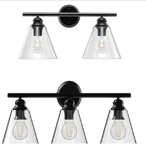 TAIFOND-LWS006-3-Light-Matte-Black-Metal-Vanit-Light-Wall-Sconces-Lighting-product-image