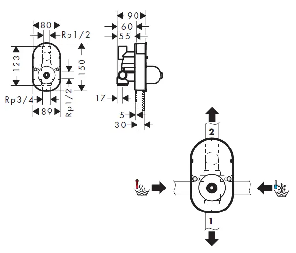 hansgrohe-31741180-Concealed-Basic-Set-Bath-Shower-Mixers-10