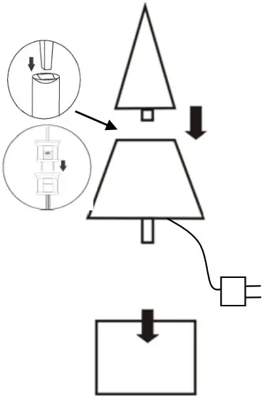 HOME ACCENTS Holiday 22GR00218 Grand Fir Potted Christmas Tree - overview 1