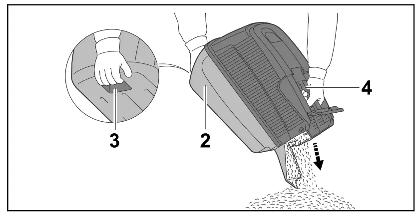 STIHL RM 253 T Petrol Lawn Mower -Catcher 1