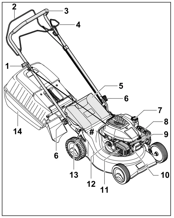 STIHL RM 253 T Petrol Lawn Mower -Lawn Mower