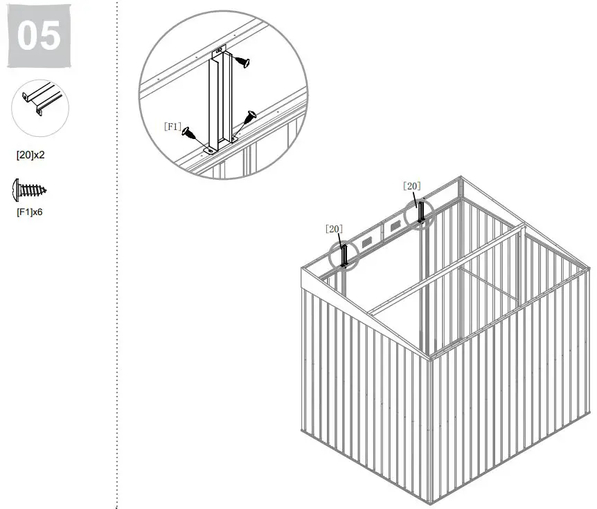 GoodHome-5059340270630-Basic-Garden-Shed-fig 34