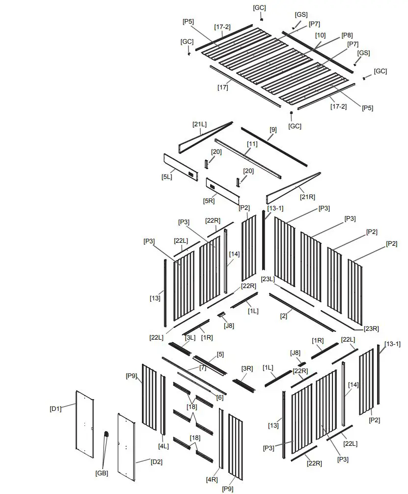 GoodHome-5059340270630-Basic-Garden-Shed-fig 6