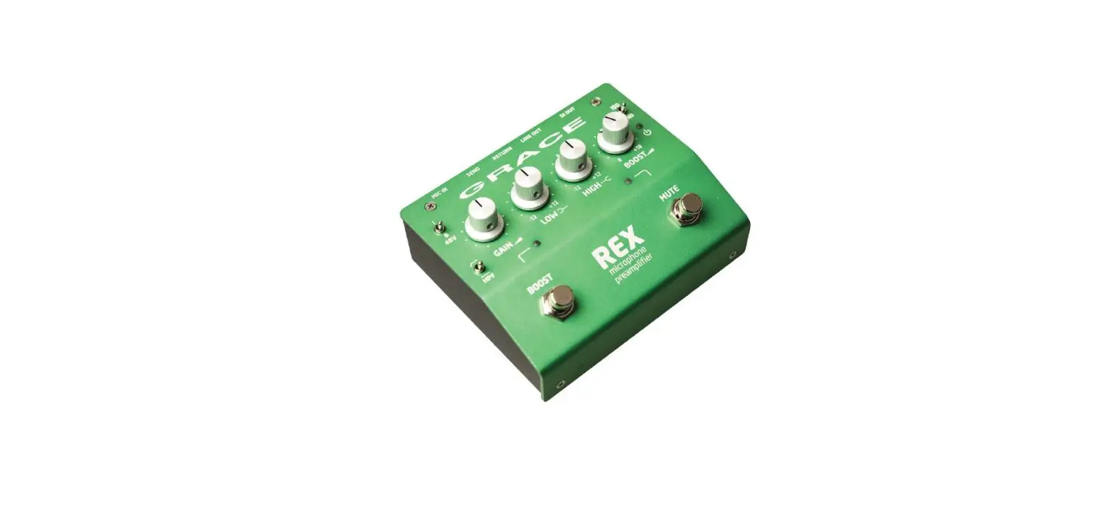 Grace Design Rex Microphone Preamplifier Pedal Owner's Manual Grace Design Rex Microphone Preamplifier Pedal Owner's Manual