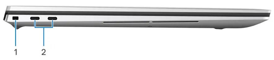 DELL Precision 5770 Workstation Laptop - Left