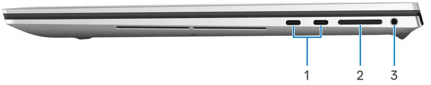 DELL Precision 5770 Workstation Laptop - Right