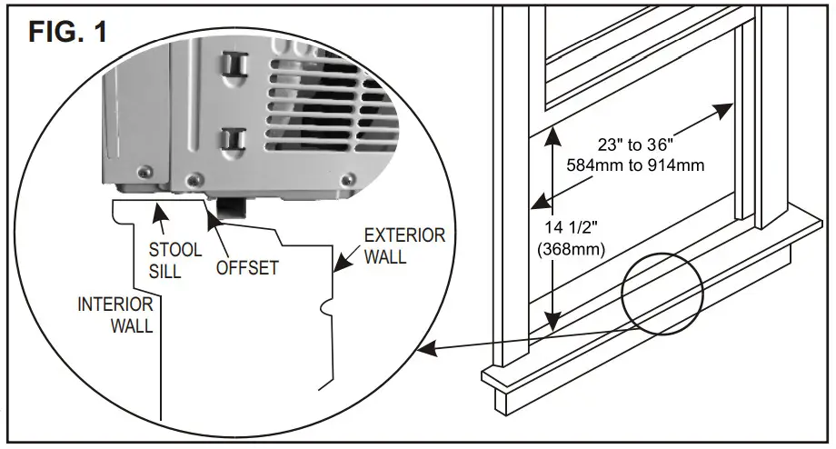 RCA RACE8024-6COM Electronic Window Air Conditioner - icon 17