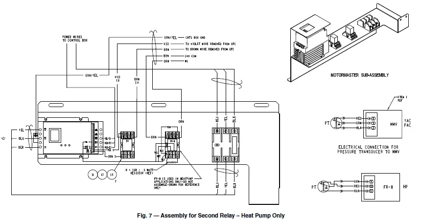 Carrier CRLOWAMB030A00 Low Ambient Operation Motormaster V Control Accessory Select Rooftop Units fig-7