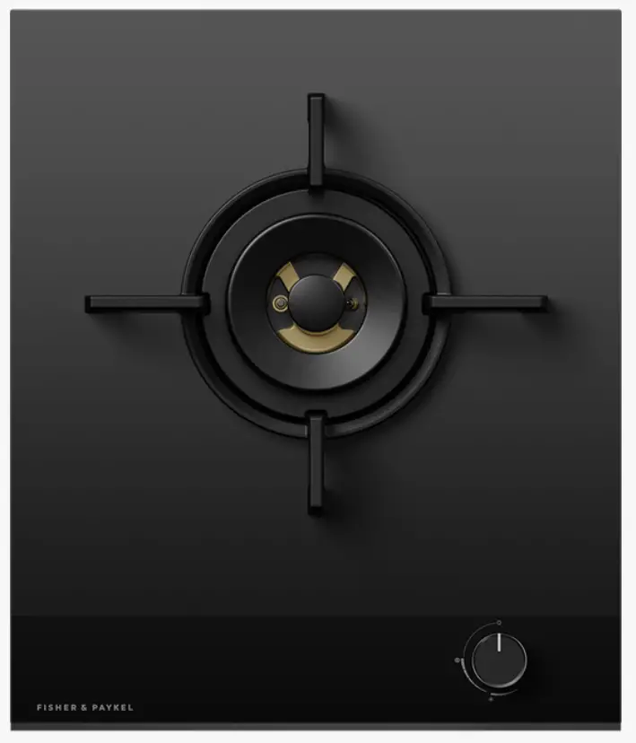 FISHER PAYKEL JZT-CG451DNGGB4 45cm Gas on Glass Cooktop