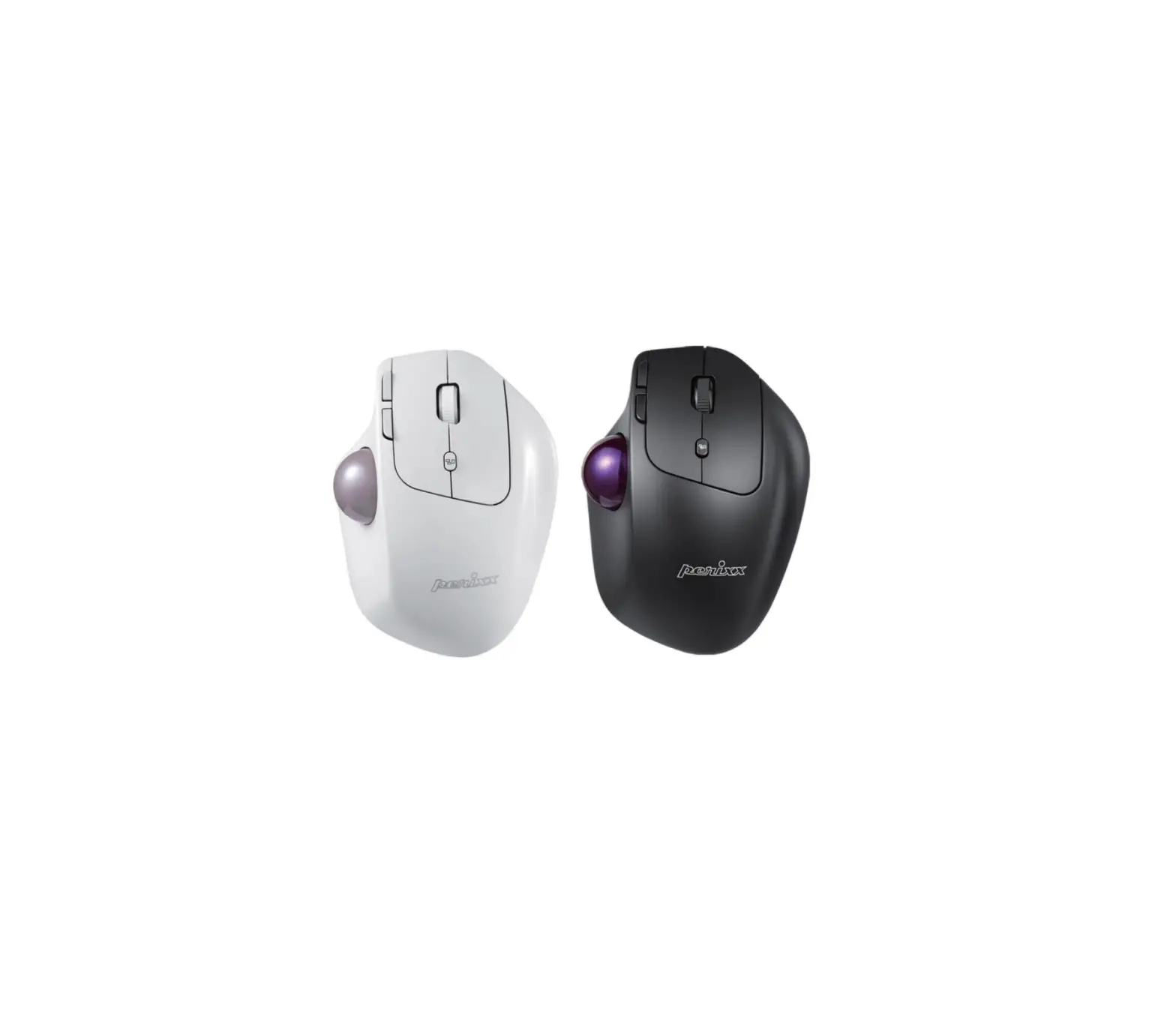 Perixx Perimice-720 Wireless 2.4g And Bluetooth Ergonomic Trackball Mouse User Manual