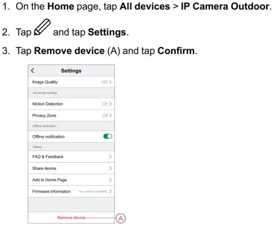 FIG 13 Removing the device