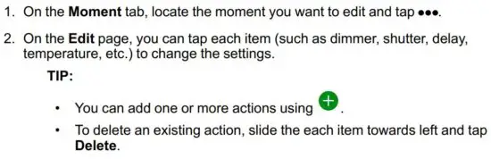 FIG 26 Editing a moment
