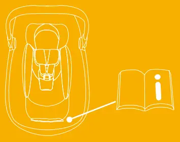 Joie signature Calmi on Pram Mode 180 Degree Lie Flat Car Cot - Figure