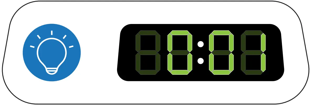 LED lifetime warning