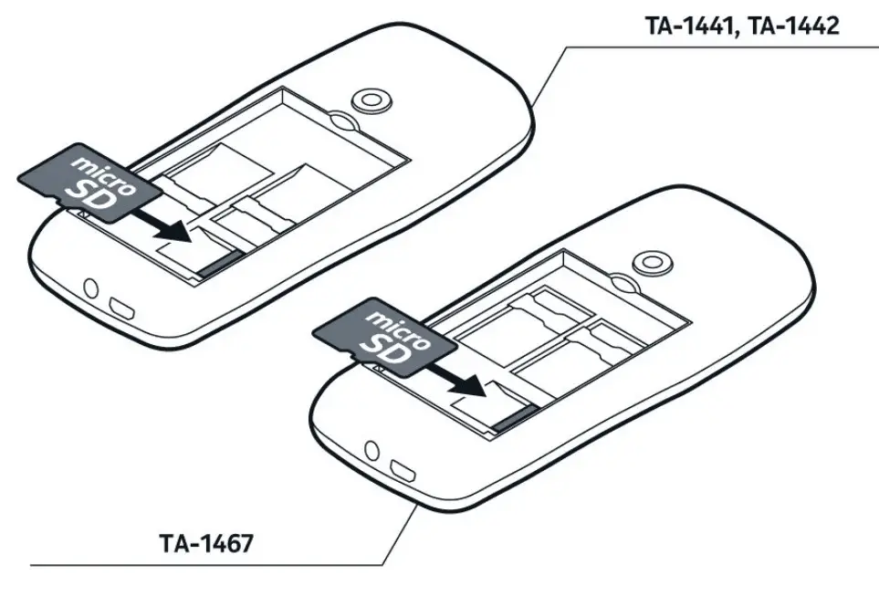 Nokia 2022 110 Mobile Phone - memory card 1