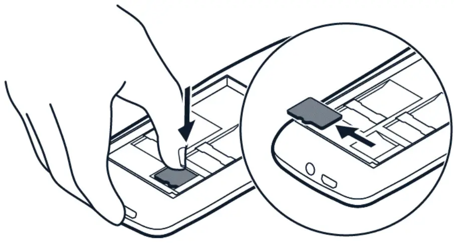 Nokia 2022 110 Mobile Phone - memory card 2