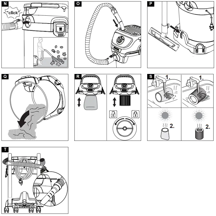 K RCHER WD 2 Plus Wet Dry Vacuum Cleaner - Description 2