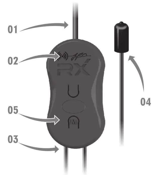 JFA K600 Long Distance Remote Control - BASIC INDICATIONS AND COMMANDS 2