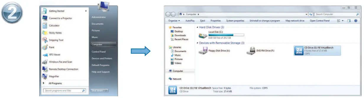 Navigate to Computer