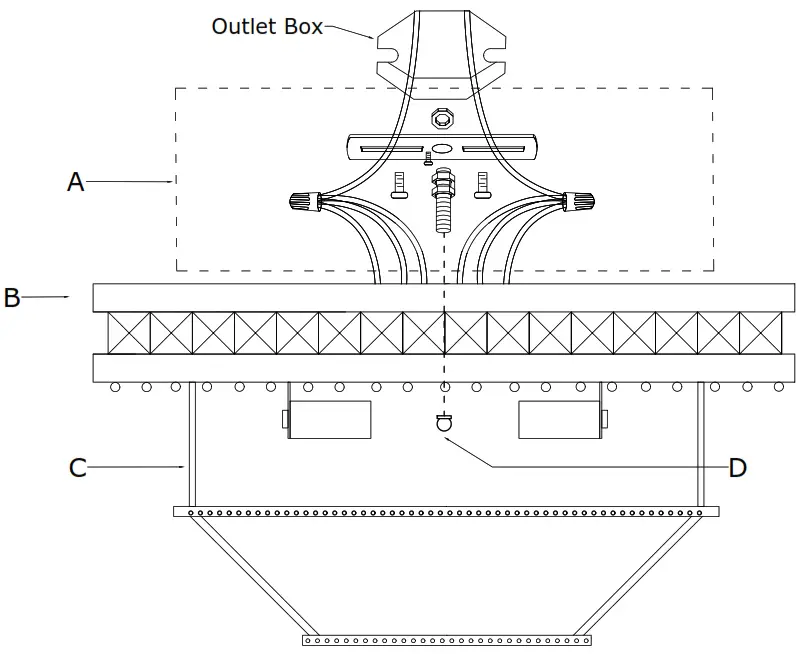 CRYSTORAMA 5260 EB CL MWP Mercer Three Light Ceiling Mount - Part