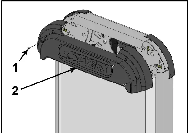 Cybex International 21050-999-4 AD Prestige Leg Extension 17