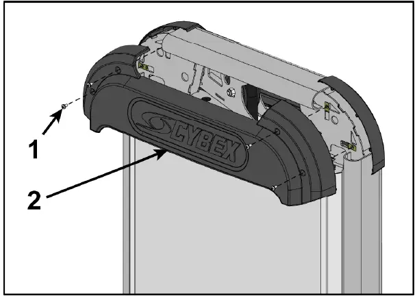 Cybex International 21050-999-4 AD Prestige Leg Extension 7