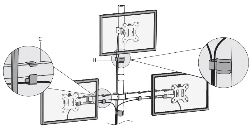 V I V O-STAND-V003E-Triple-Monitor-Desk-Stand-FIG-13