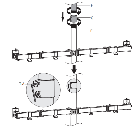 V I V O-STAND-V003E-Triple-Monitor-Desk-Stand-FIG-7