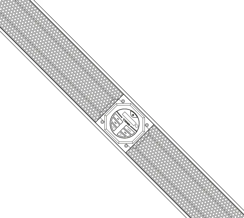 DS18 SB37BT Amplified Sound-Bar with BT and USB Player