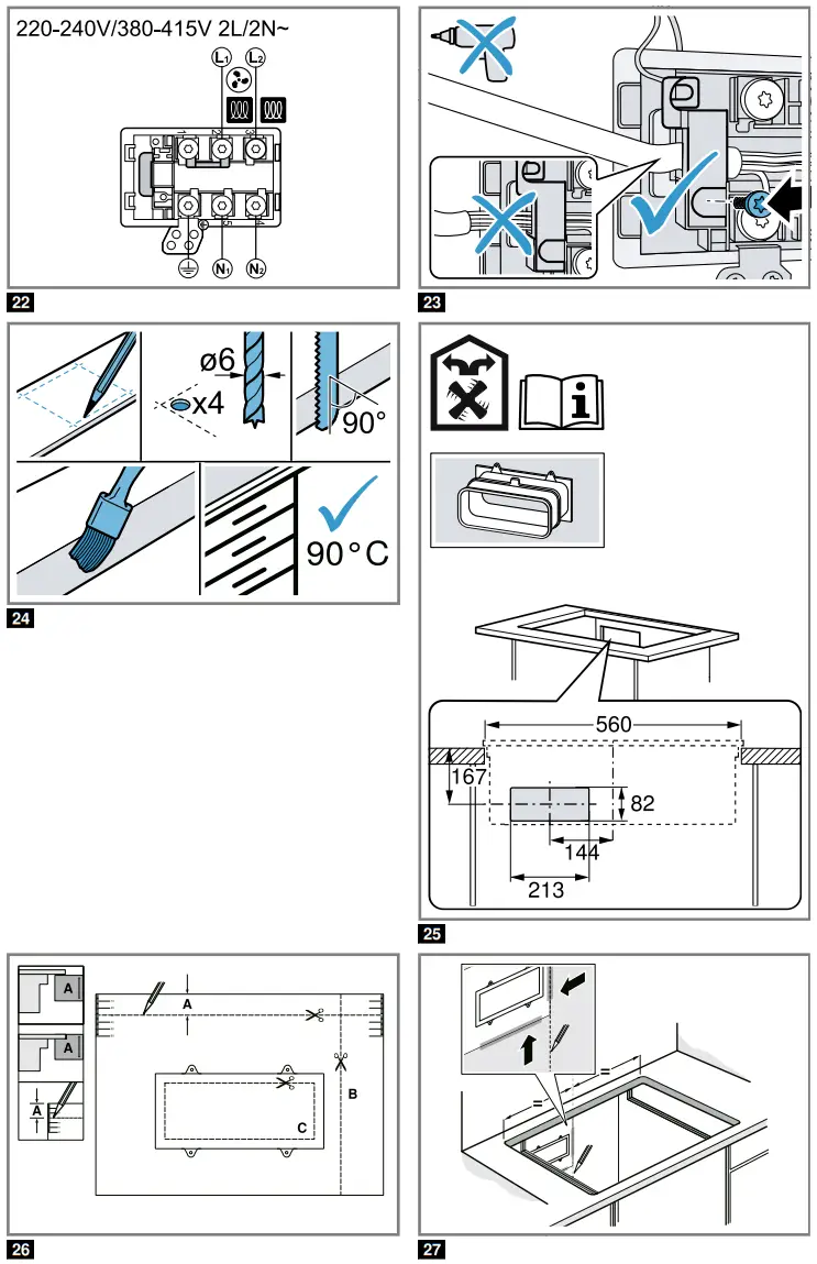 SIEMENS EH611BE15E Induction Hob with Cooker Hood - fig 5