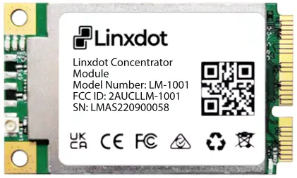 Linxdot LM-1001 LoRa Concentrator Module A0