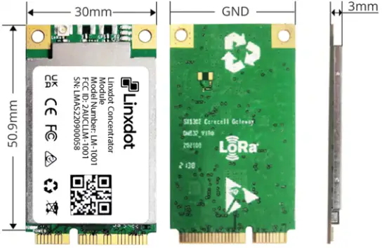 Linxdot LM-1001 LoRa Concentrator Module A1