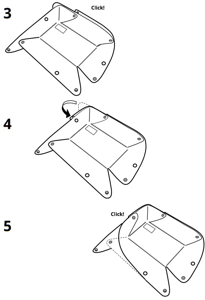 IKEA 203 439 12 PUDDA Corbeille 28x28x23 cm - overview 2