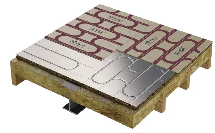 Nu-Heat Nu-Deck Integrated Structural Underfloor Heating System 1
