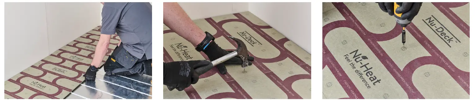 Nu-Heat Nu-Deck Integrated Structural Underfloor Heating System 36
