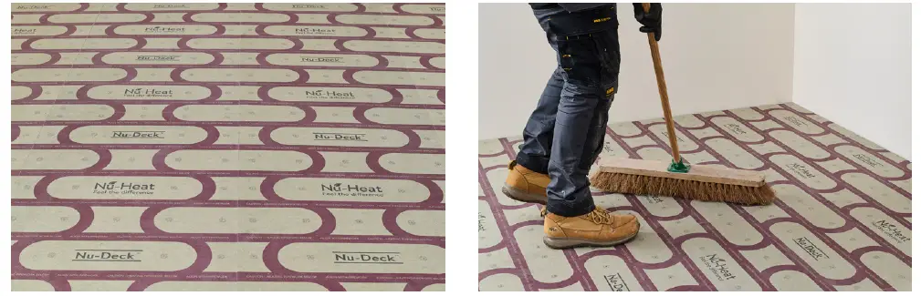 Nu-Heat Nu-Deck Integrated Structural Underfloor Heating System 38