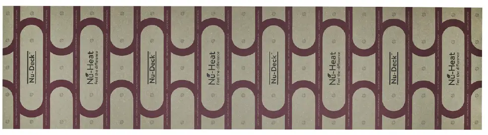 Nu-Heat Nu-Deck Integrated Structural Underfloor Heating System 5