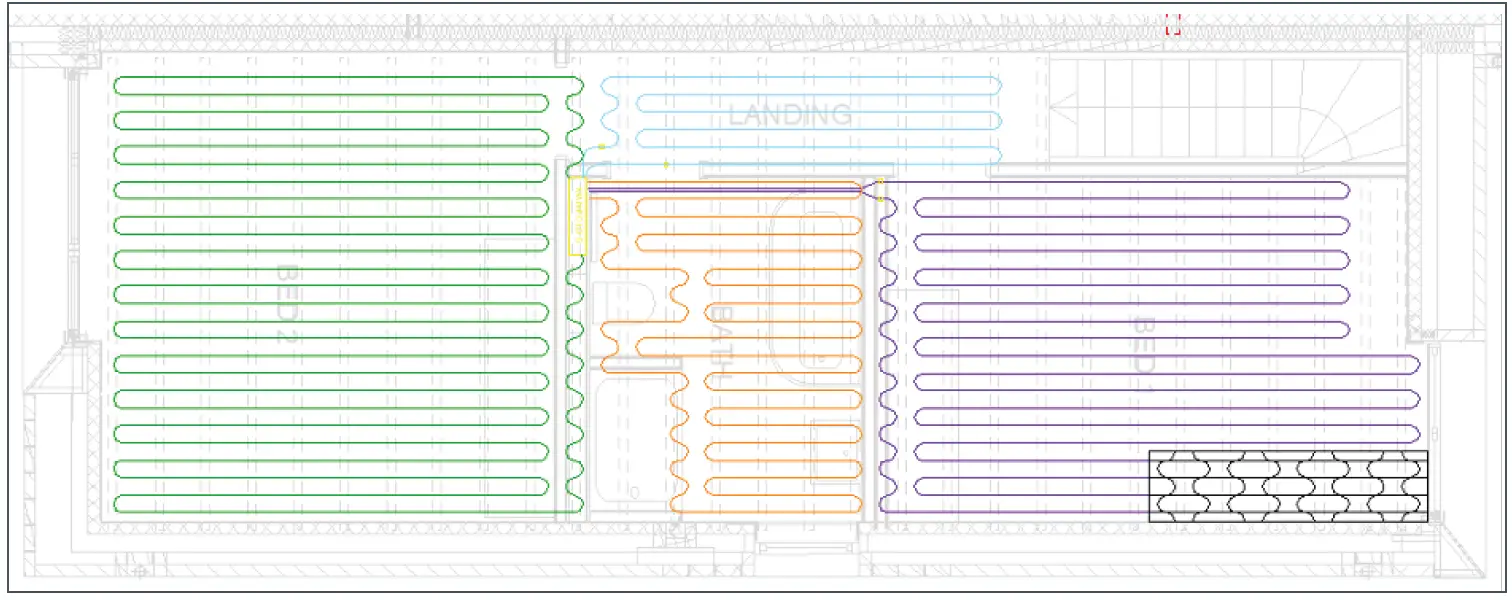 Nu-Heat Nu-Deck Integrated Structural Underfloor Heating System 7
