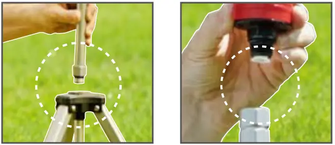 EDEN 94152EDAMZ Multi Pattern Sprinkler Plus Misting System - overtighen