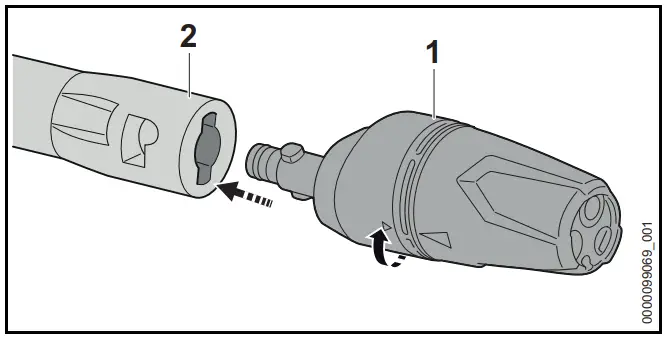 STIHL RE 100 PLUS Control Electric Pressure Washer - Fig 12