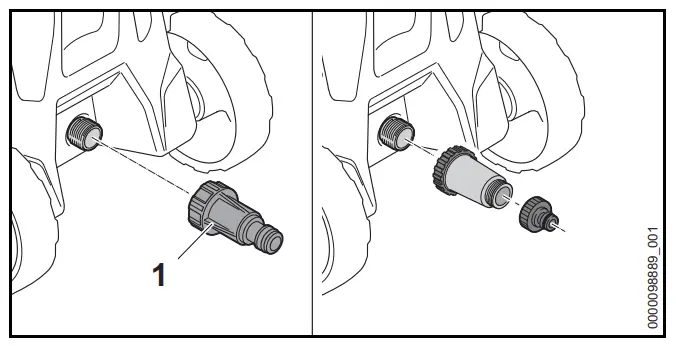 STIHL RE 100 PLUS Control Electric Pressure Washer - Fig 14