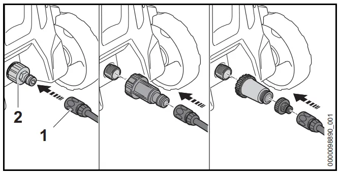STIHL RE 100 PLUS Control Electric Pressure Washer - Fig 15