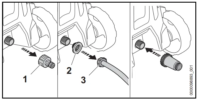 STIHL RE 100 PLUS Control Electric Pressure Washer - Fig 18