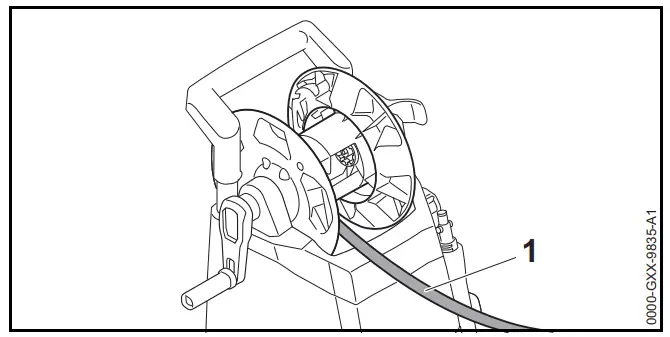 STIHL RE 100 PLUS Control Electric Pressure Washer - Fig 24