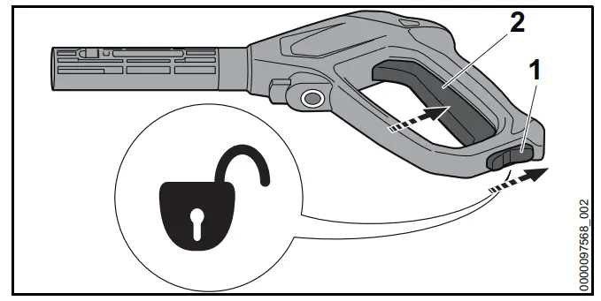 STIHL RE 100 PLUS Control Electric Pressure Washer - Fig 25