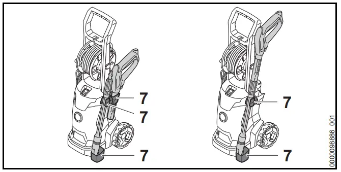 STIHL RE 100 PLUS Control Electric Pressure Washer - Fig 32