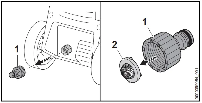 STIHL RE 100 PLUS Control Electric Pressure Washer - Fig 36