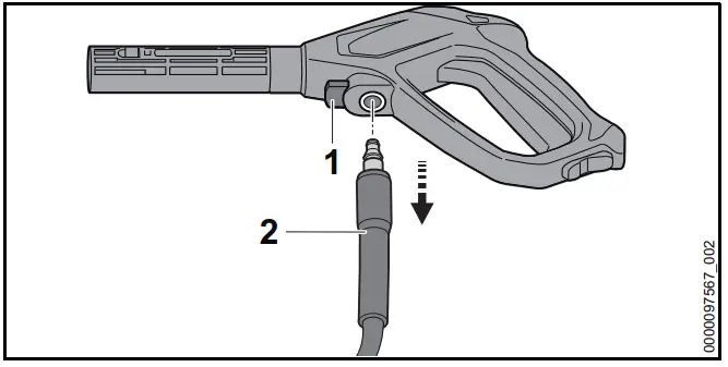 STIHL RE 100 PLUS Control Electric Pressure Washer - Fig 9