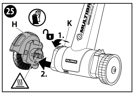 Replacing the joint brush