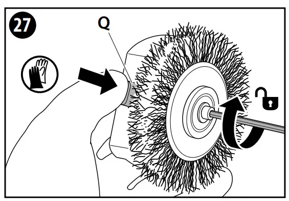 Replacing the joint brush